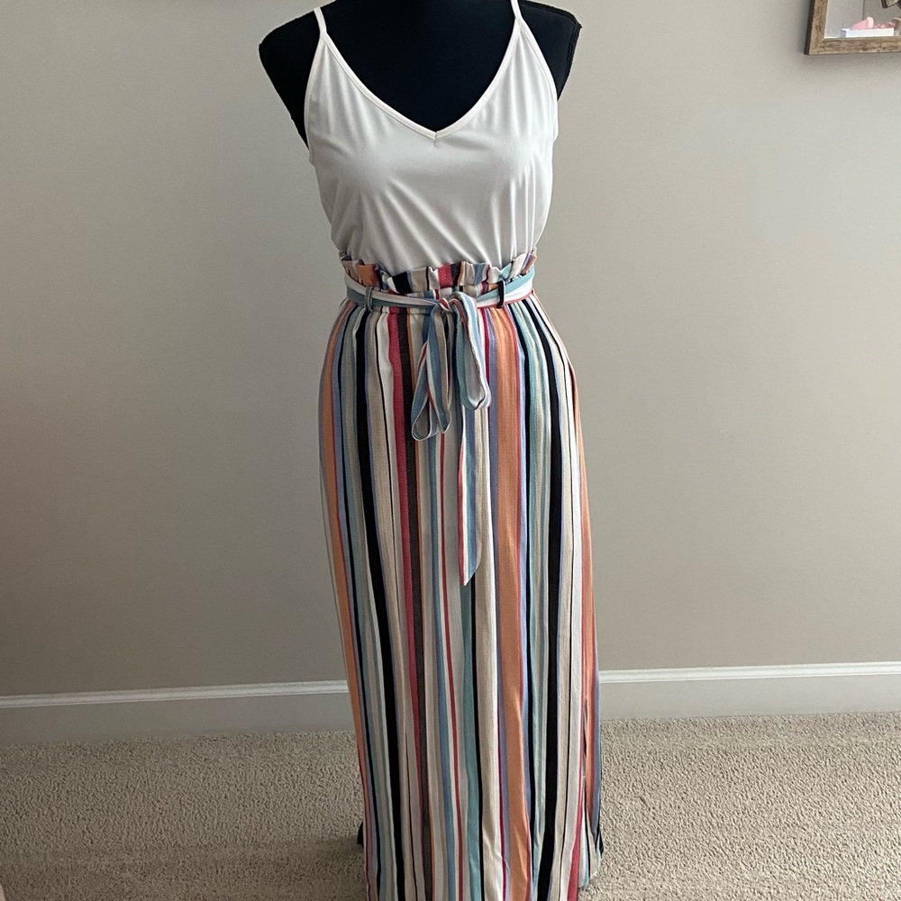 Multi color maxi dress